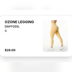 Aphalete Ozone Daffodil Leggings